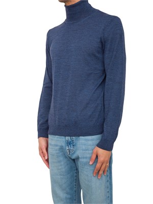 MAGLIA BOSS BLU in UOMO