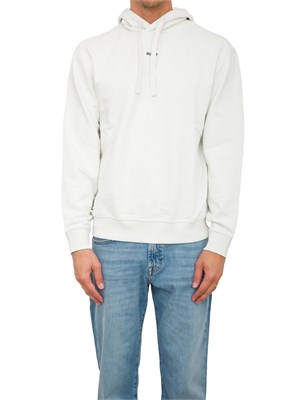 FELPA BOSS BIANCO in UOMO