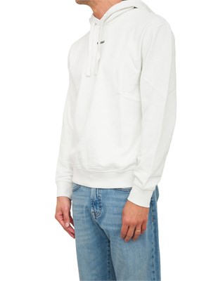 FELPA BOSS BIANCO in UOMO