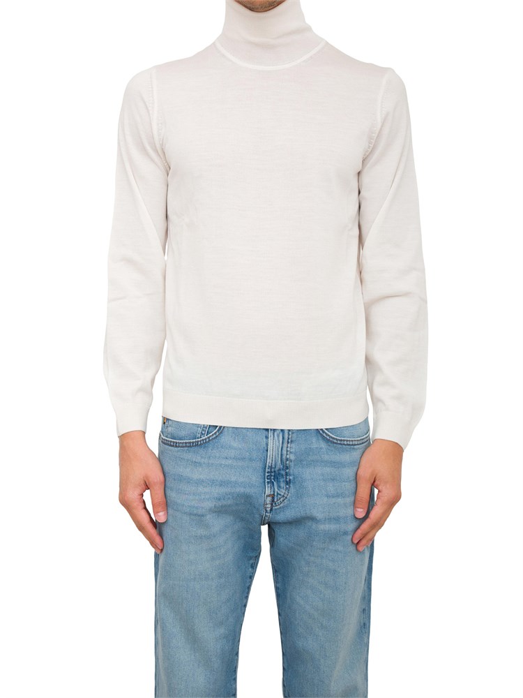 MAGLIA BOSS BIANCO