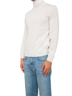 MAGLIA BOSS BIANCO in UOMO