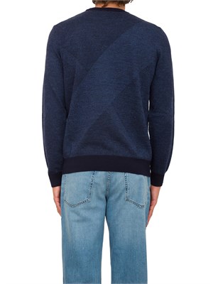 MAGLIA BOSS BLU in UOMO