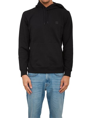 FELPA BOSS NERO in UOMO
