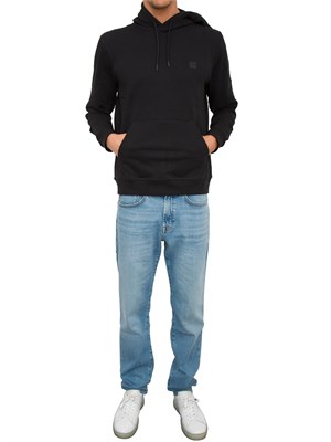 FELPA BOSS NERO in UOMO