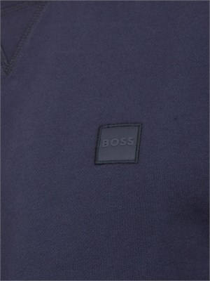 FELPA BOSS BLU in UOMO