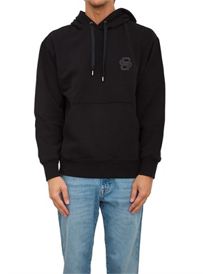 FELPA BOSS NERO in UOMO