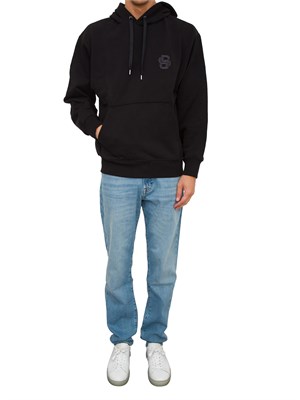 FELPA BOSS NERO in UOMO