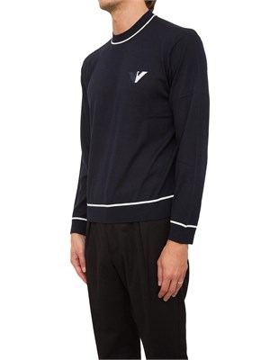 MAGLIA EMPORIO ARMANI BLU in UOMO