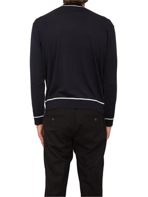 MAGLIA EMPORIO ARMANI BLU in UOMO