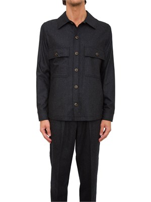 GIACCA CAMICIA JACOB COHEN NERO in UOMO