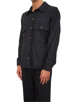 GIACCA CAMICIA JACOB COHEN NERO in UOMO