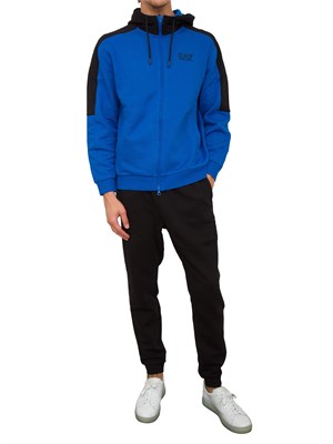 TUTA SPORTIVA EA7 EMPORIO ARMANI BLU in UOMO
