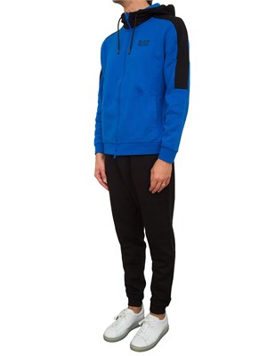 TUTA SPORTIVA EA7 EMPORIO ARMANI BLU in UOMO