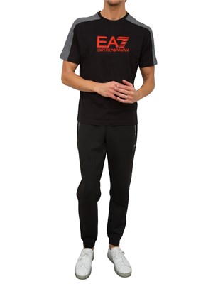 T-SHIRT EA7 EMPORIO ARMANI NERO in UOMO