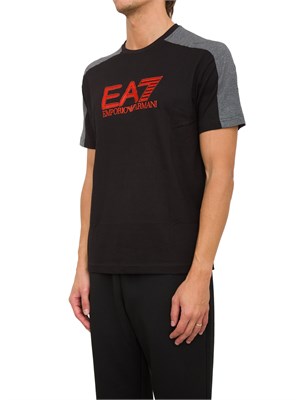 T-SHIRT EA7 EMPORIO ARMANI NERO in UOMO