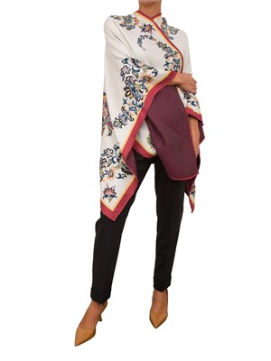 PONCHO ETRO BIANCO in DONNA