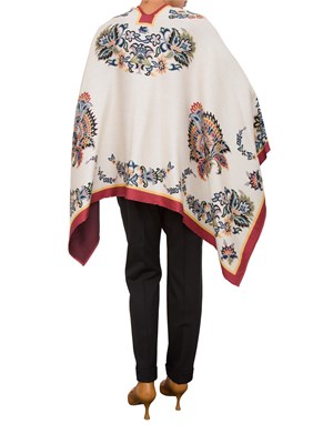 PONCHO ETRO BIANCO in DONNA