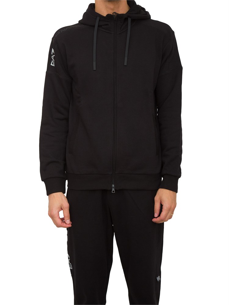 FELPA EA7 EMPORIO ARMANI NERO
