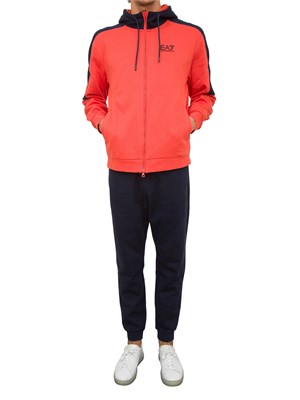 TUTA SPORTIVA EA7 EMPORIO ARMANI ARANCIONE in UOMO