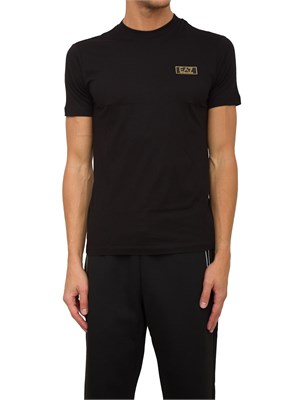 T-SHIRT EA7 EMPORIO ARMANI NERO in UOMO