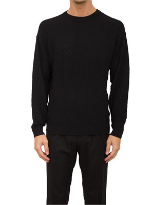 MAGLIA EMPORIO ARMANI NERO in UOMO