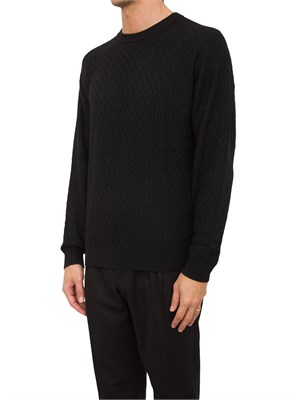 MAGLIA EMPORIO ARMANI NERO in UOMO