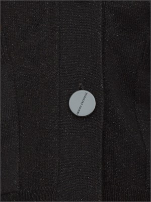 CARDIGAN ARMANI EXCHANGE NERO in DONNA