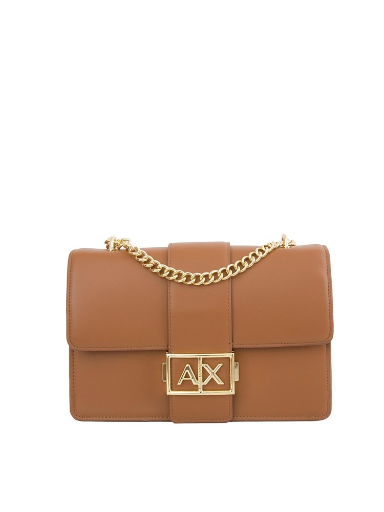 BORSA A SPALLA ARMANI EXCHANGE CUOIO