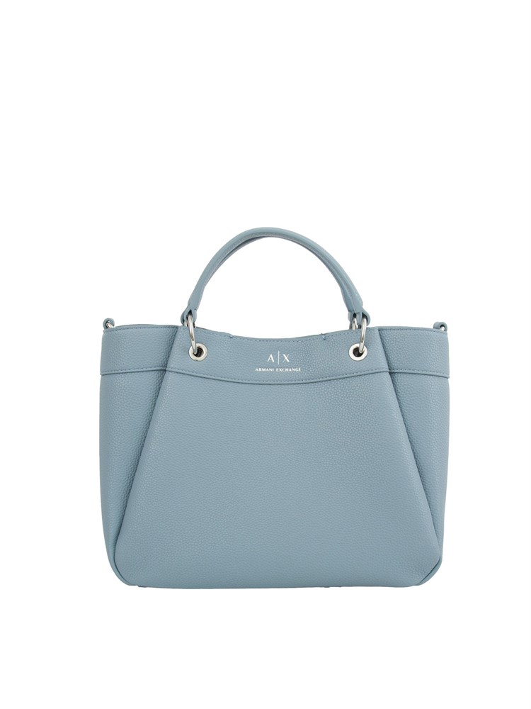 BORSA A SPALLA ARMANI EXCHANGE AZZURRO