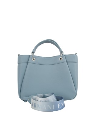 BORSA A SPALLA ARMANI EXCHANGE AZZURRO in DONNA