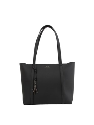 BORSA A SPALLA ARMANI EXCHANGE NERO in DONNA