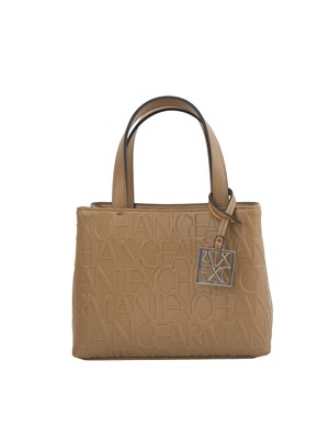 BORSA A SPALLA ARMANI EXCHANGE BEIGE in DONNA