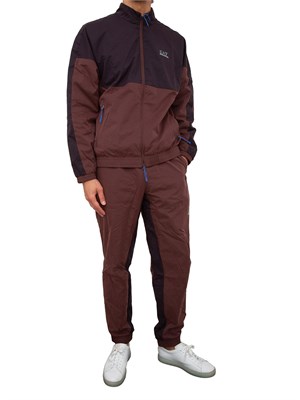 TUTA SPORTIVA EA7 EMPORIO ARMANI BORDEAUX in UOMO