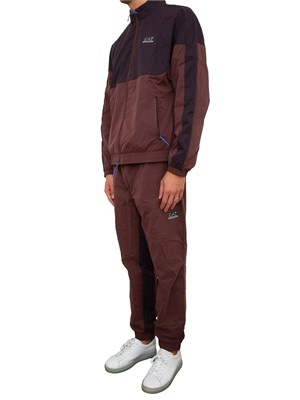 TUTA SPORTIVA EA7 EMPORIO ARMANI BORDEAUX in UOMO