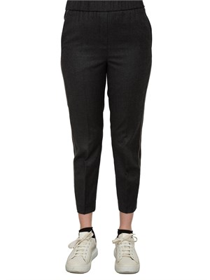 PANTALONE CASUAL PESERICO GRIGIO in DONNA