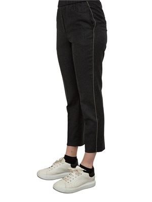 PANTALONE CASUAL PESERICO GRIGIO in DONNA