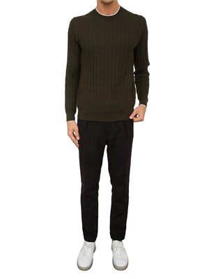 MAGLIA PAOLO PECORA VERDE in UOMO