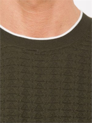 MAGLIA PAOLO PECORA VERDE in UOMO