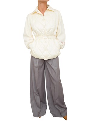 GIUBBINO TWIN-SET AVORIO in DONNA