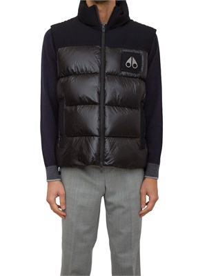 GILET MOOSE KNUCKLES NERO in UOMO