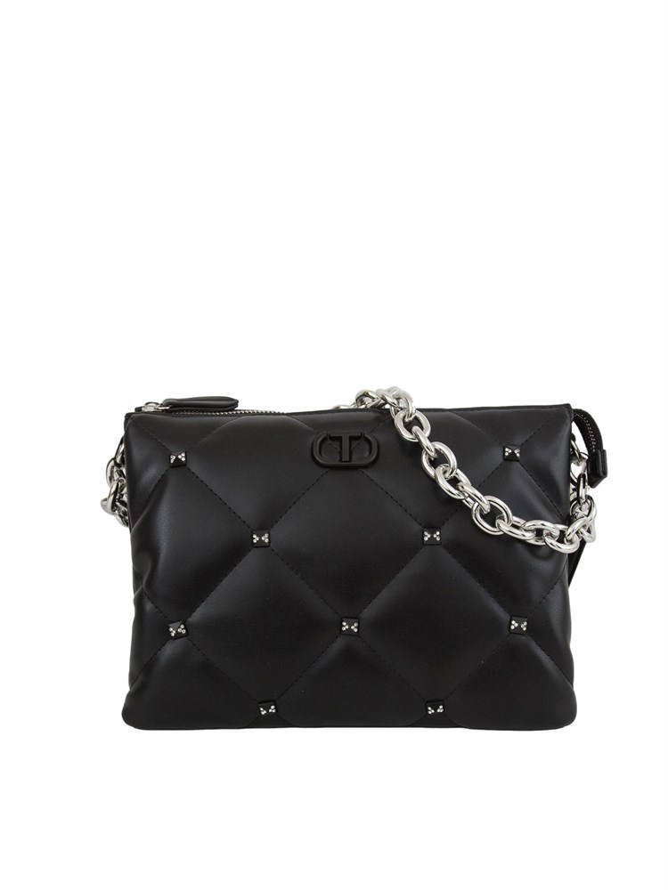 BORSA A SPALLA TWIN-SET NERO