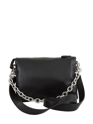BORSA A SPALLA TWIN-SET NERO in DONNA