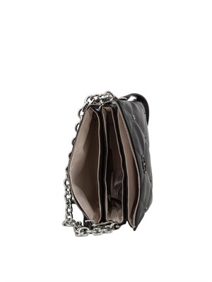 BORSA A SPALLA TWIN-SET NERO in DONNA