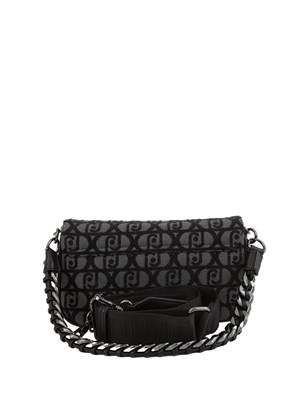 BORSA A SPALLA LIU JO NERO in DONNA