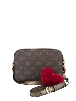 BORSA A SPALLA LIU JO MARRONE in DONNA