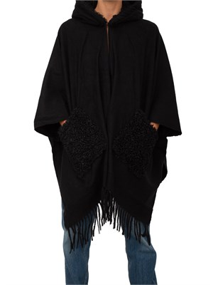 PONCHO LIU JO NERO in DONNA