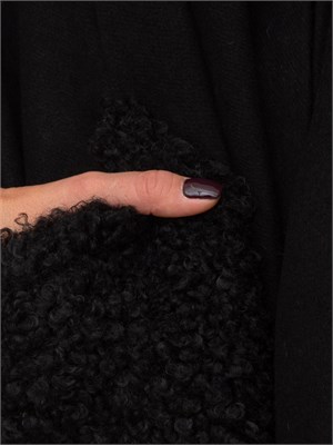 PONCHO LIU JO NERO in DONNA