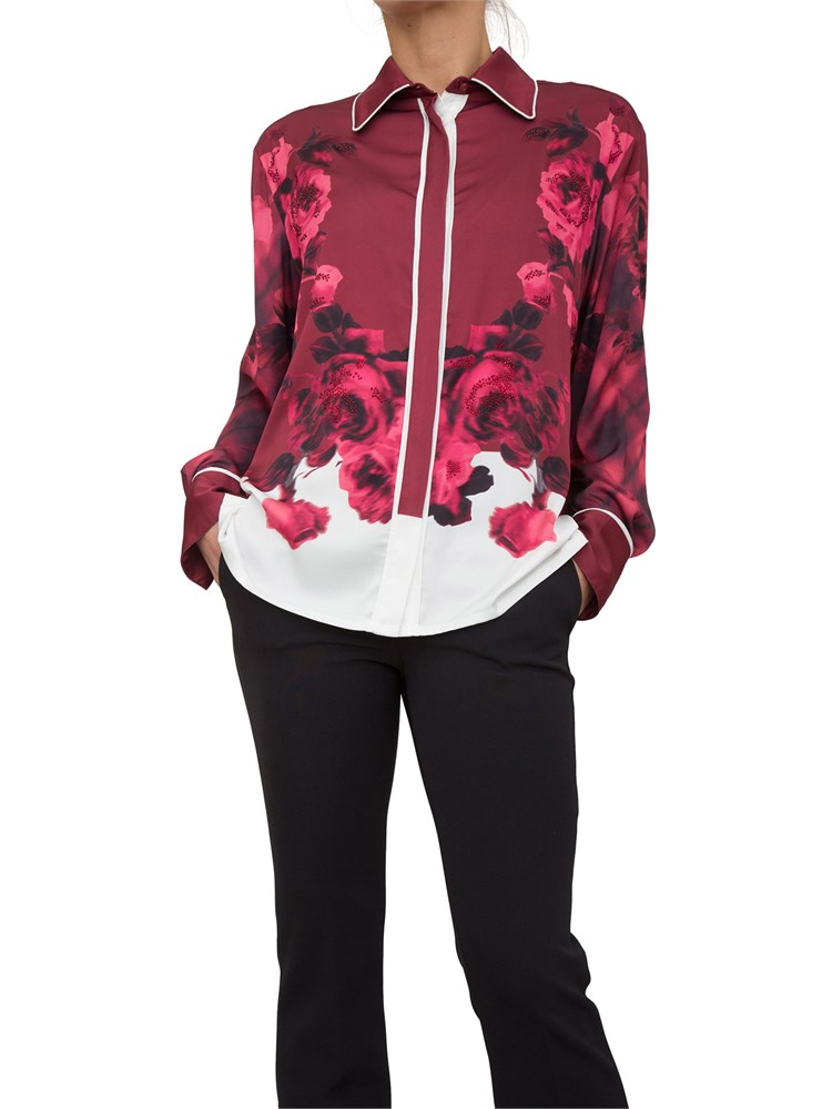 CAMICIA MANICA LUNGA BLUGIRL ROSSO