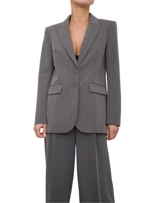 GIACCA MONOPETTO PATRIZIA PEPE GRIGIO in DONNA