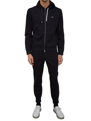 FELPA EMPORIO ARMANI BLU in UOMO